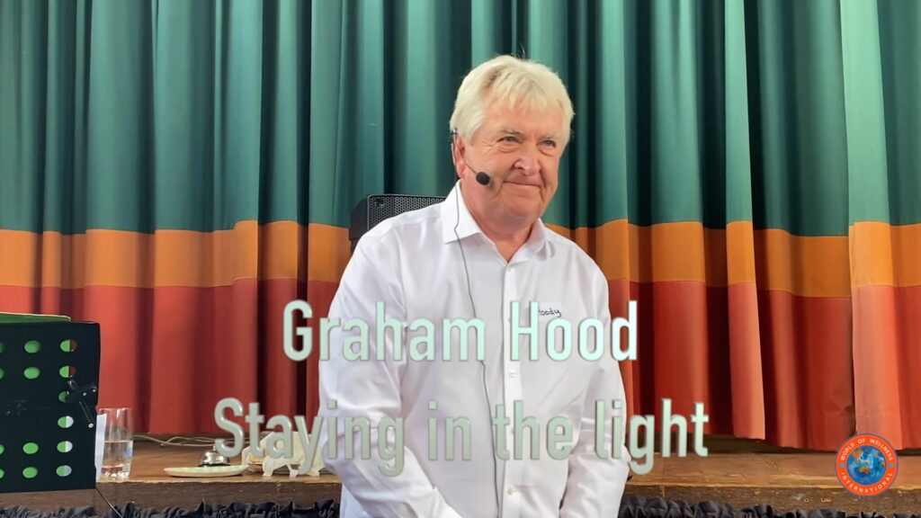 Graham Hood staying in the light
